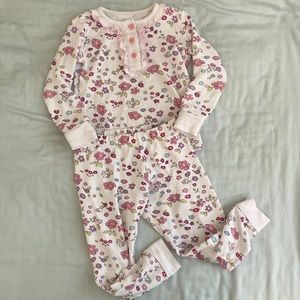 Little English toddler floral PJ’s size 3t